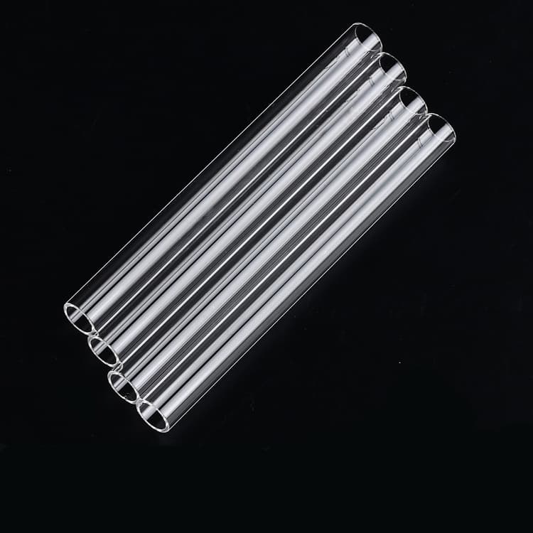 Clear Fused Silica Tube Quartz Glass Tube for Tube Furnace